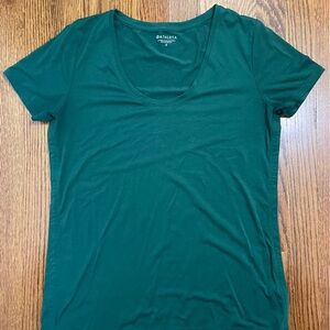 Athleta Scoop Neck Green Tee Size Small, NWOT
